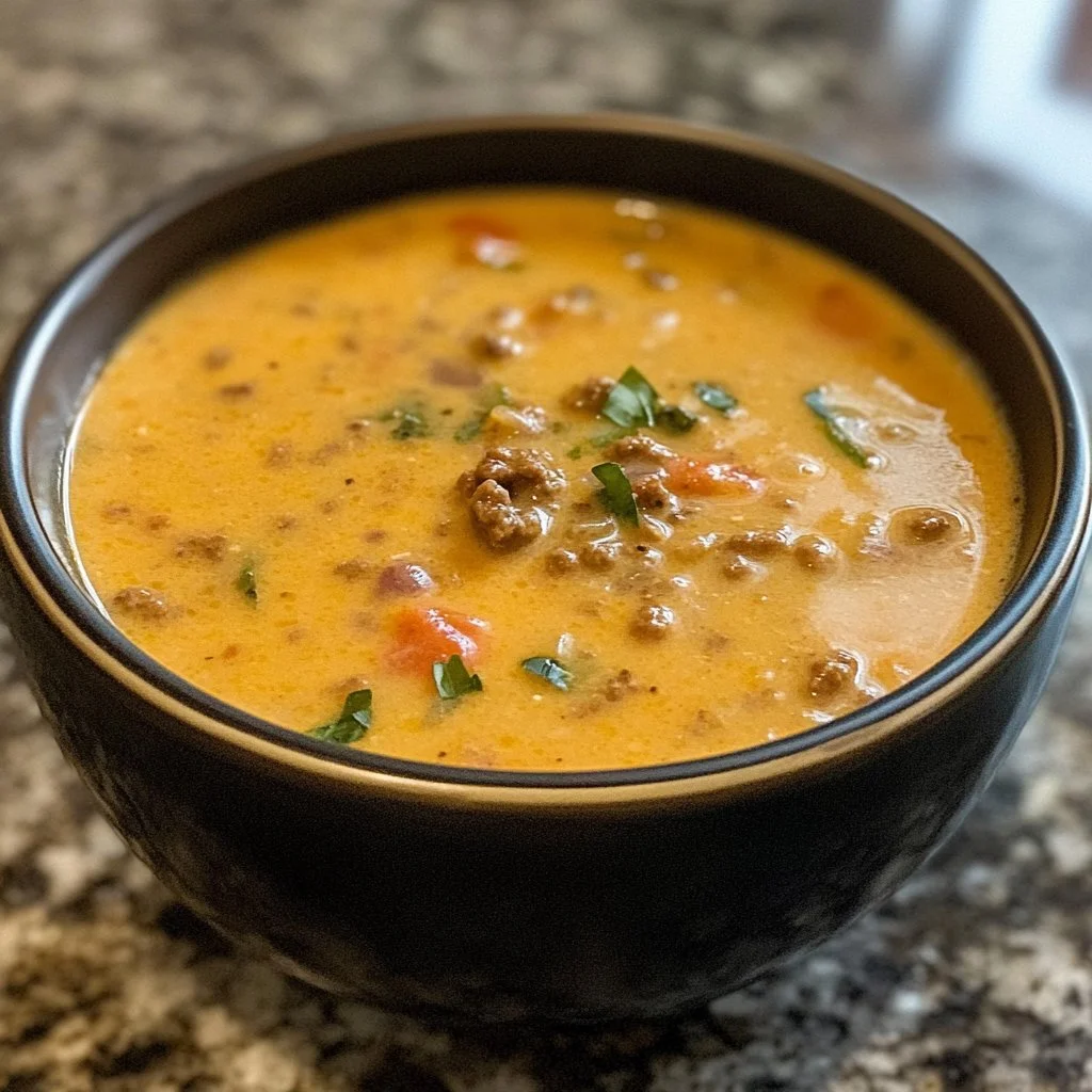 Crockpot Cheeseburger Soup 14 Crockpot Cheeseburger Soup