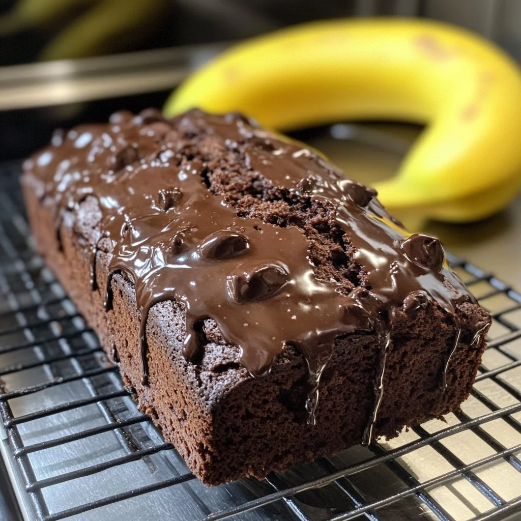 Double Chocolate Banana Bread 2 Double Chocolate Banana Bread