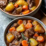 Easy Homemade Beef Stew