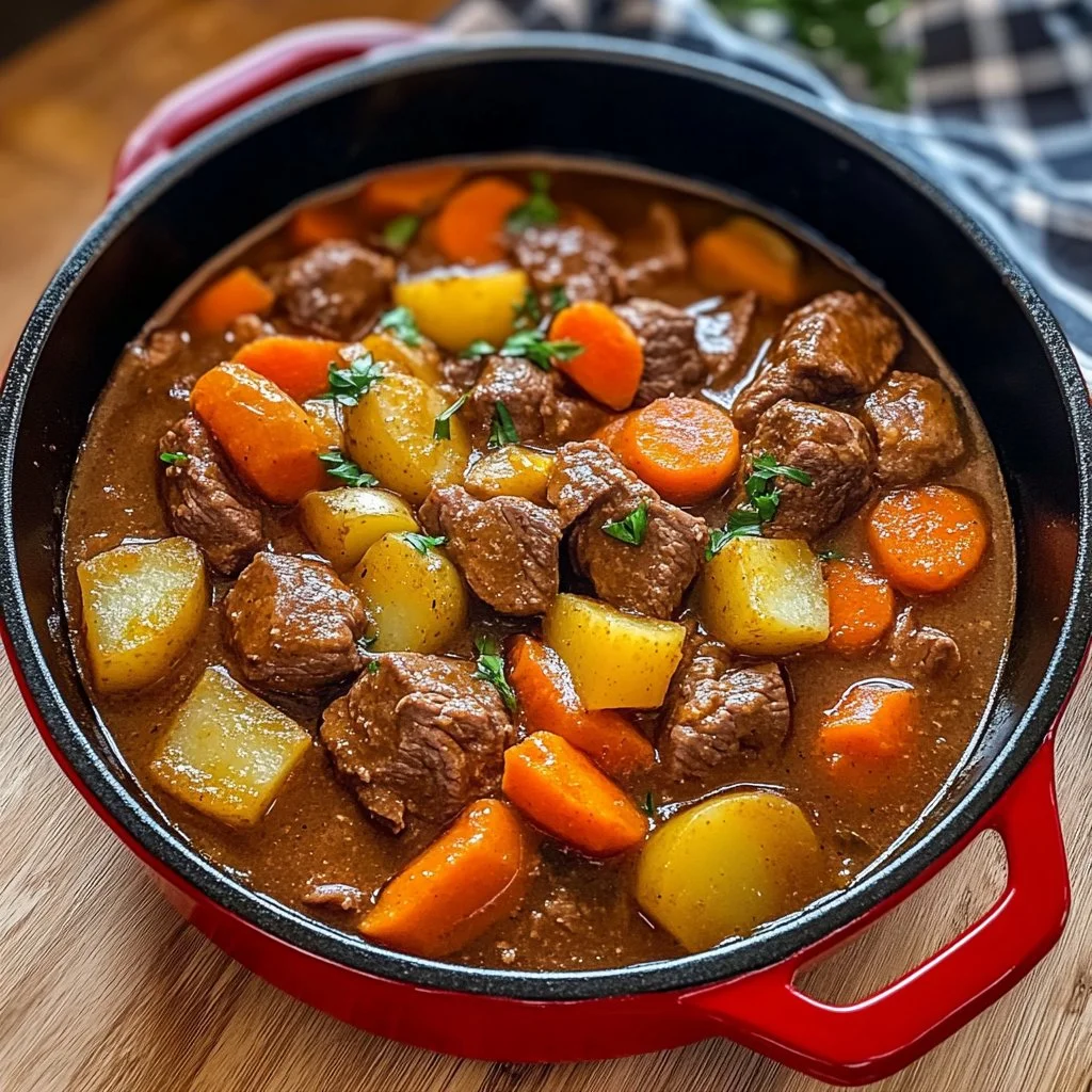 Easy Homemade Beef Stew