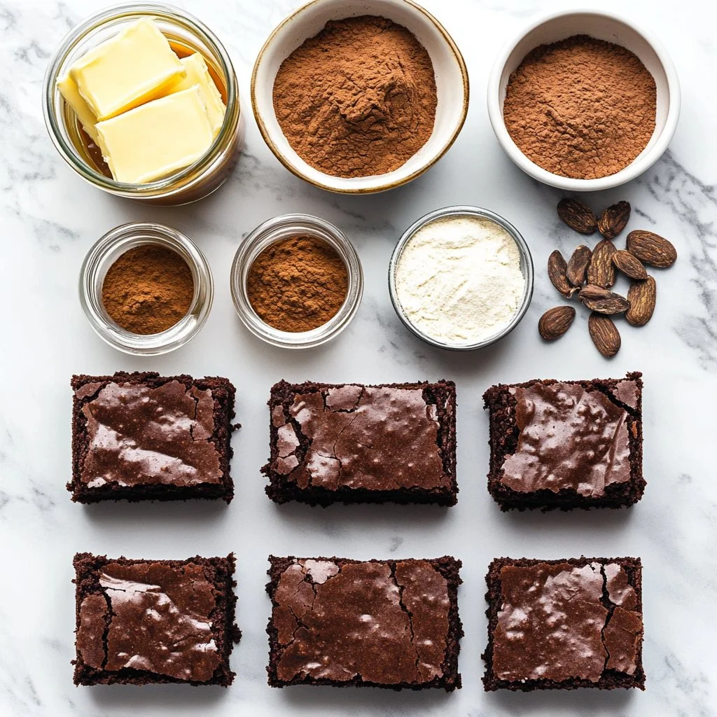 Easy Keto Brownies Made With Almond Flour