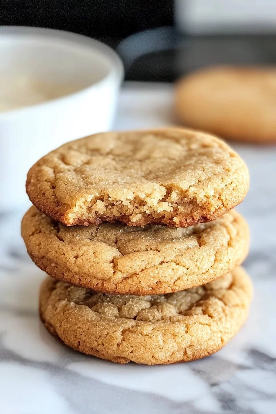 Easy 3 Ingredient Brown Sugar Cookies