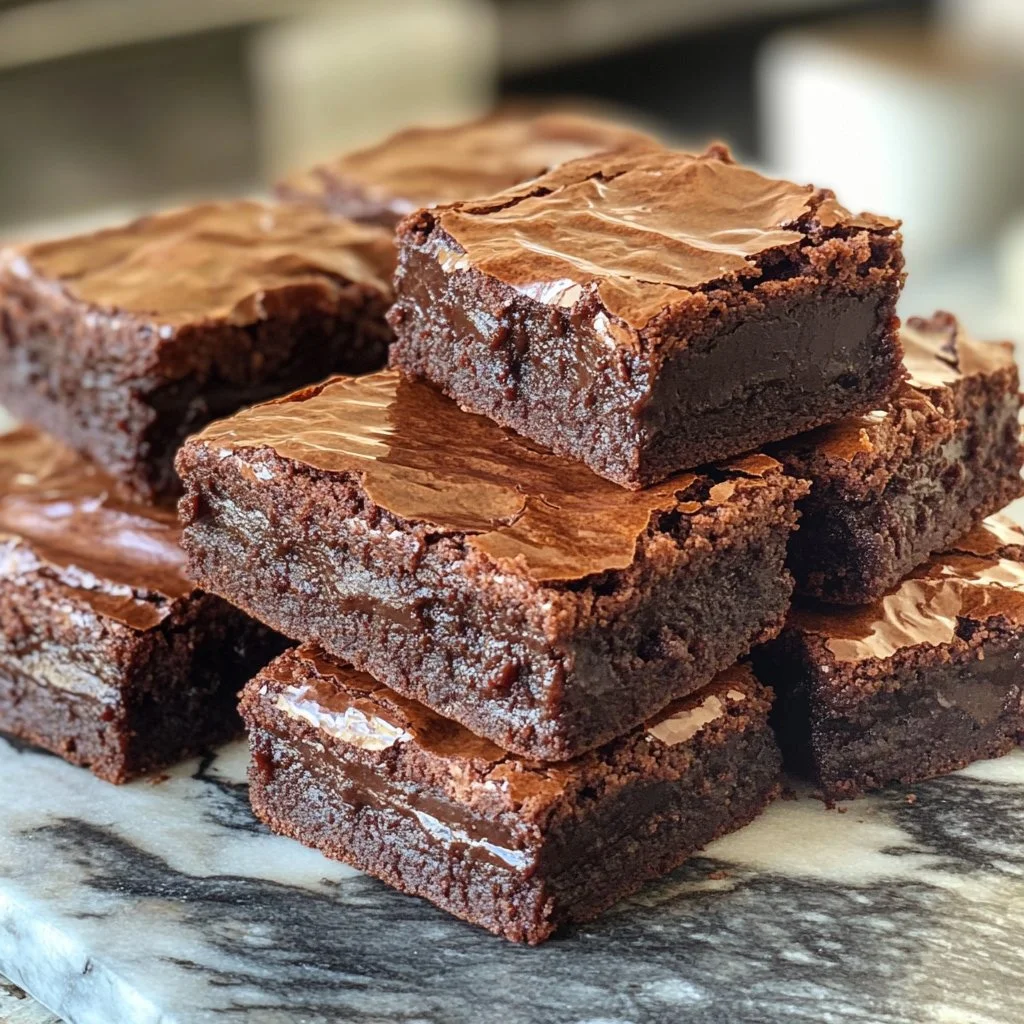 Flourless Greek Yogurt Brownies