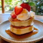 Fluffy Japanese Soufflé Pancakes