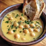 Garlic Chickpea Soup