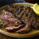 Grilled Axis Venison Backstrap