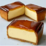 Indulgent Burnt Basque Cheesecake in a Loaf Pan