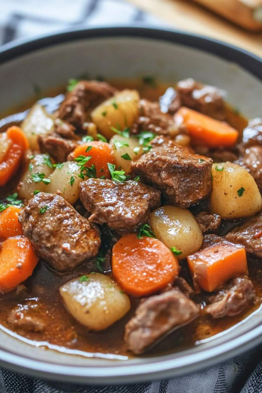 Easy Slow Cooker Beef Stew