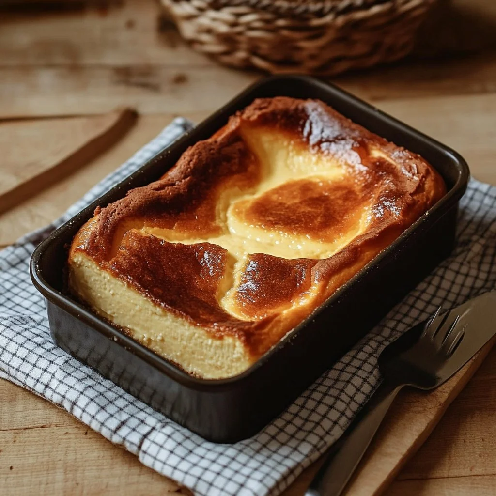 Loaf Pan Basque Cheesecake