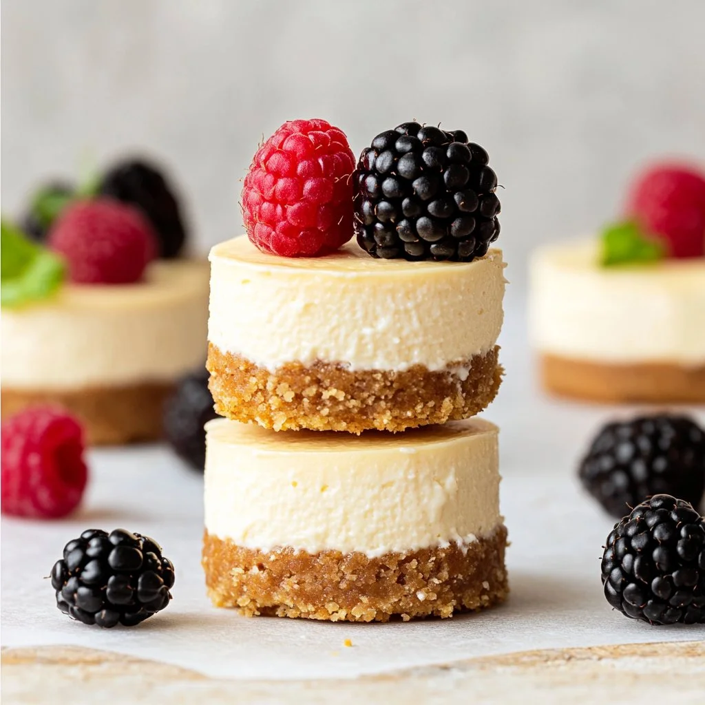 Mini Protein Cheesecakes