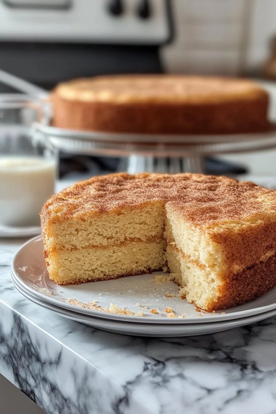 Snickerdoodle Crazy Cake (No Eggs, No Milk, No Butter!)