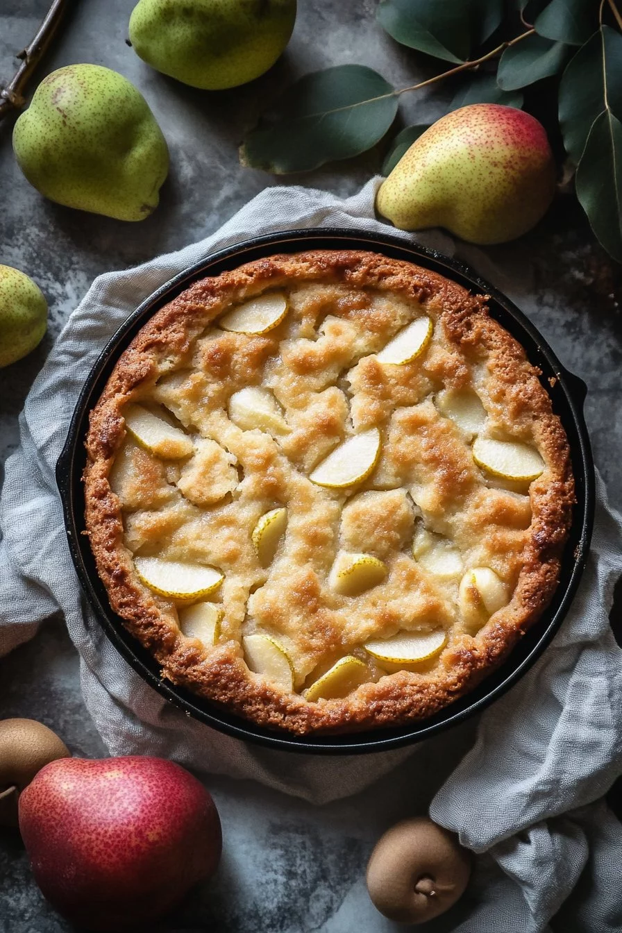 Pear Dump Cake Recipe