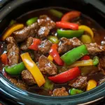 Pepper Steak in a Crock Pot