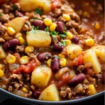 Slow Cooker Cowboy Casserole