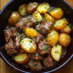 Slow Cooker Garlic Butter Beef