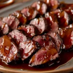 Smoked Venison Backstrap with Maple Glaze