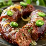 Smoked Venison Summer Sausage with Jalapeño and Cheese