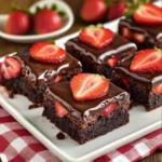 Strawberry Brownies