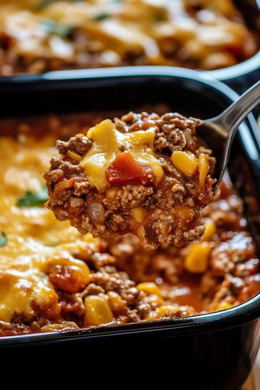 Slow Cooker Cowboy Casserole