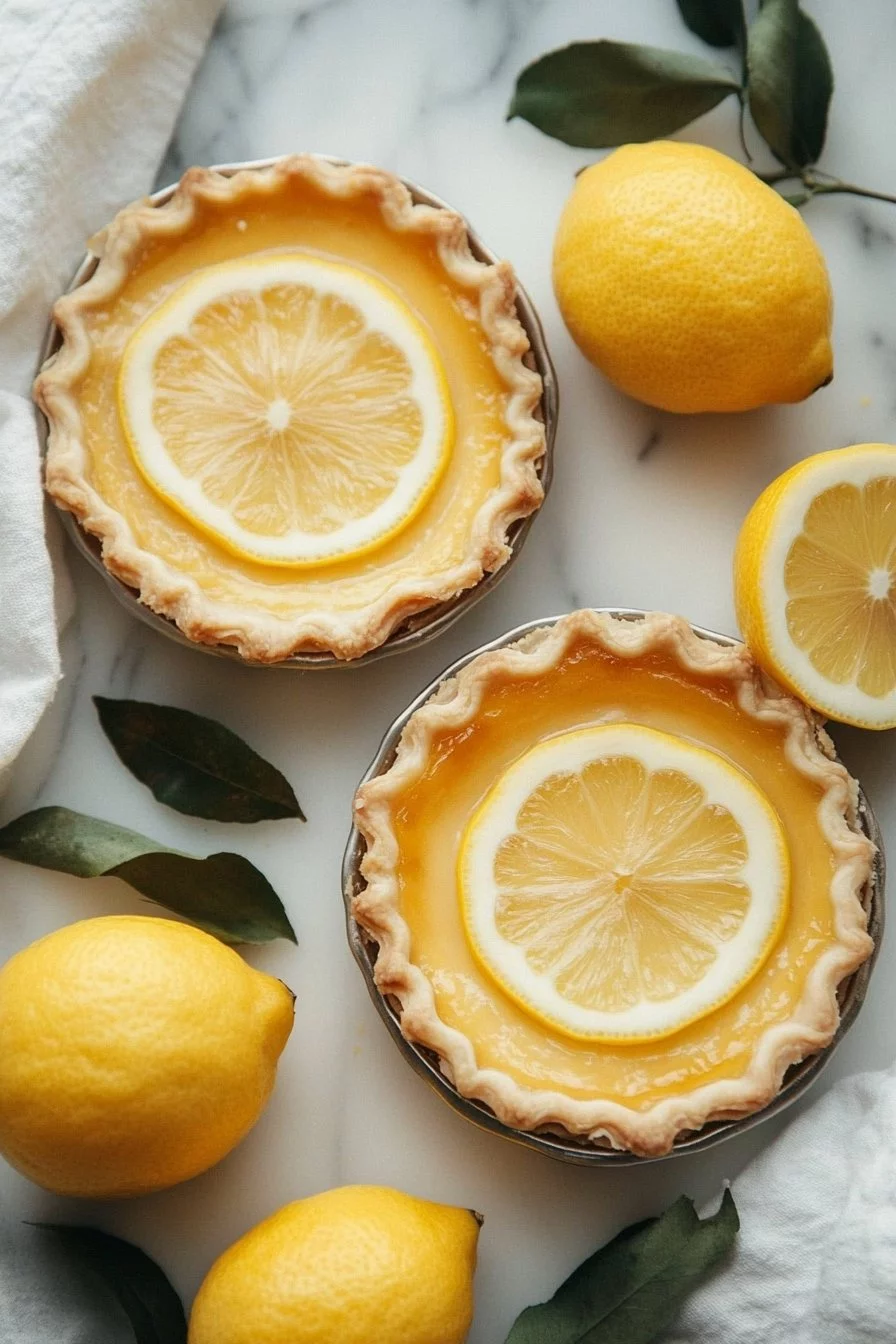 Baby Lemon Impossible Pies