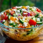 30-Minute Lemon Orzo Salad With Feta - theamazingfood