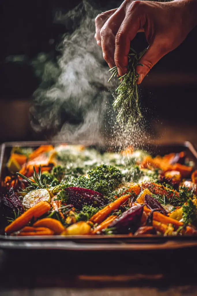 The Complete Guide to Garlic & Herb Roasted Vegetables 21 Adding Herbs at the End