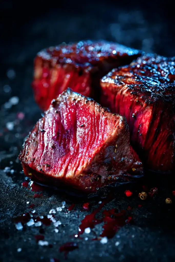 The Ultimate Guide to Beef Recipes: From Tender Tips to Hearty Stews 24 Blue Rare Steak Doneness