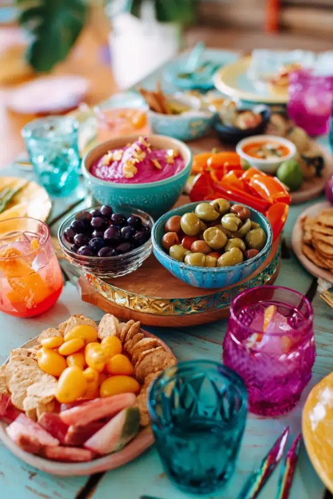 Dips & Drinks Pairing