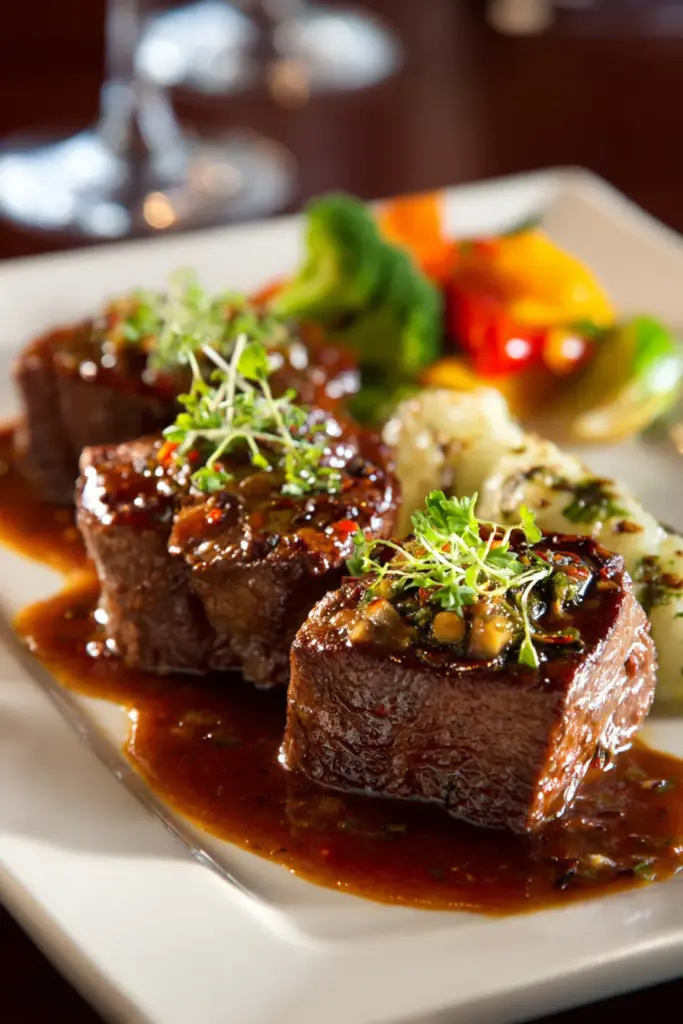 The Ultimate Guide to Beef Recipes: From Tender Tips to Hearty Stews 22 Elegant Beef Dinner Presentation