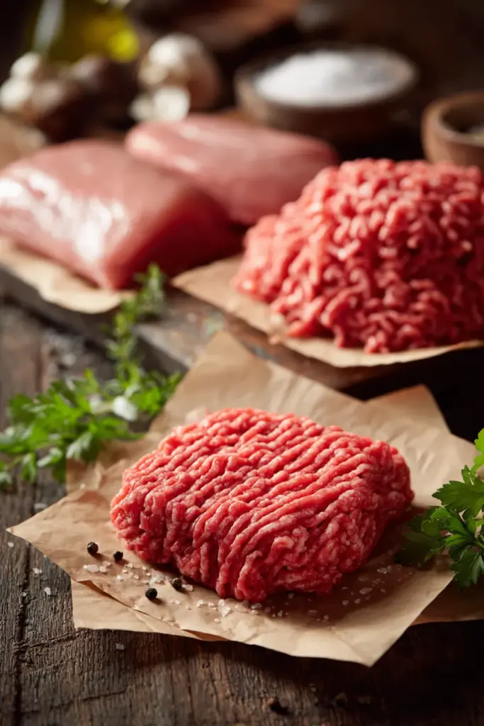 Ground Meat Selection