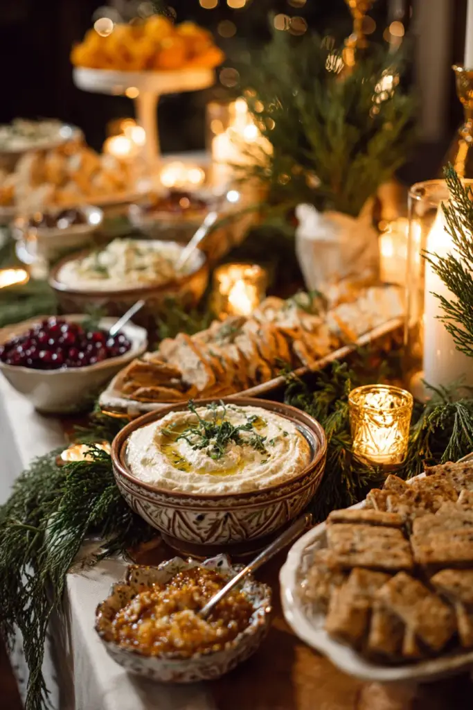 Holiday Dips Spread