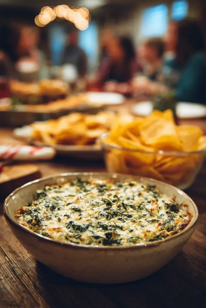 Homemade Dip at a Party