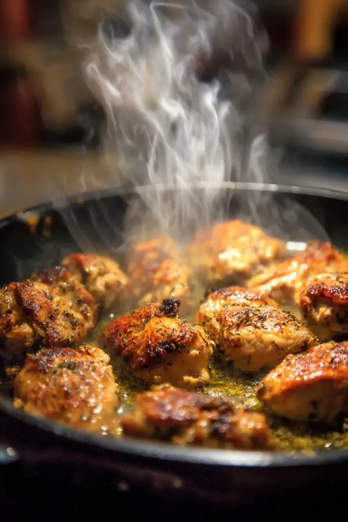 Overcrowded Pan Mistake