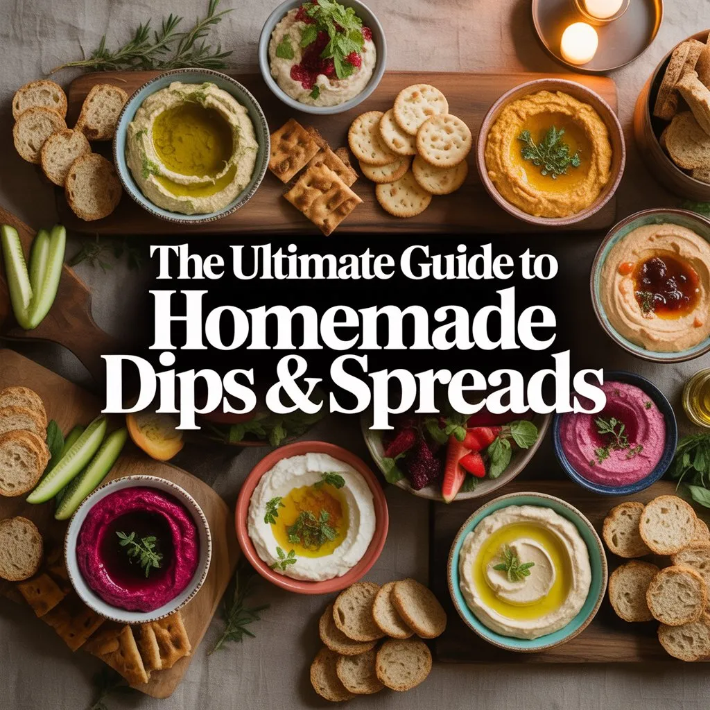 The Complete Guide to Dips and Spreads: Party Favorites and Everyday Snacks