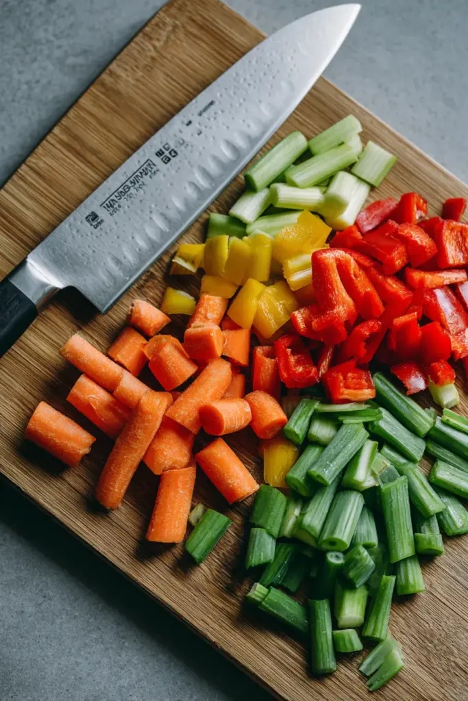 The Complete Guide to Garlic & Herb Roasted Vegetables 15 Uniform Vegetable Cuts