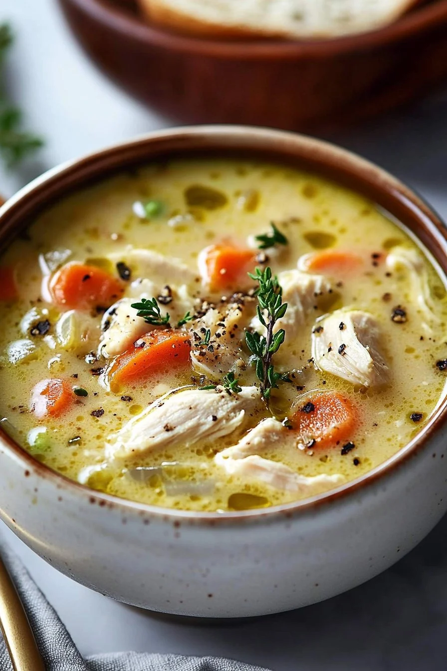 Anti-Inflammatory Creamy Chicken Soup