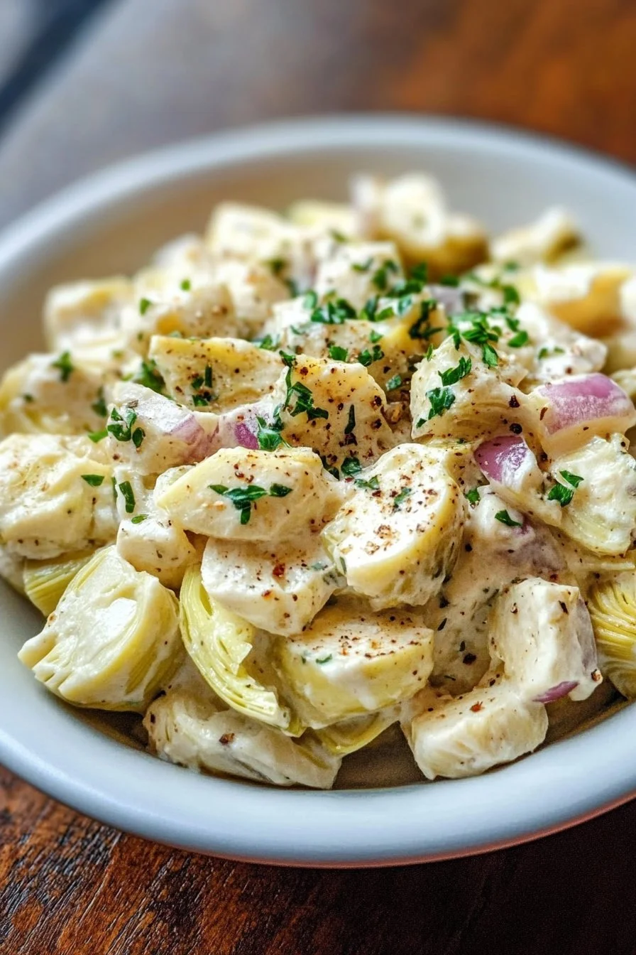 Artichoke Salad with Hearts of Palm 7 Artichoke Salad with Hearts of Palm
