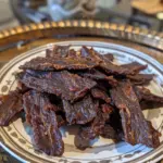 Brown Sugar Smoked Game Jerky With Deep Campfire Flavor