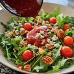 California Salad with Raspberry Vinaigrette Dressing