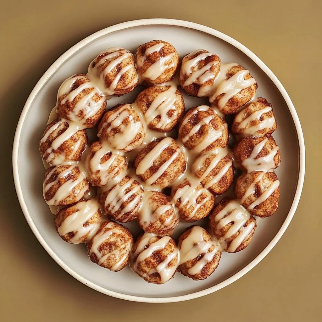Cinnamon Roll Protein Bites