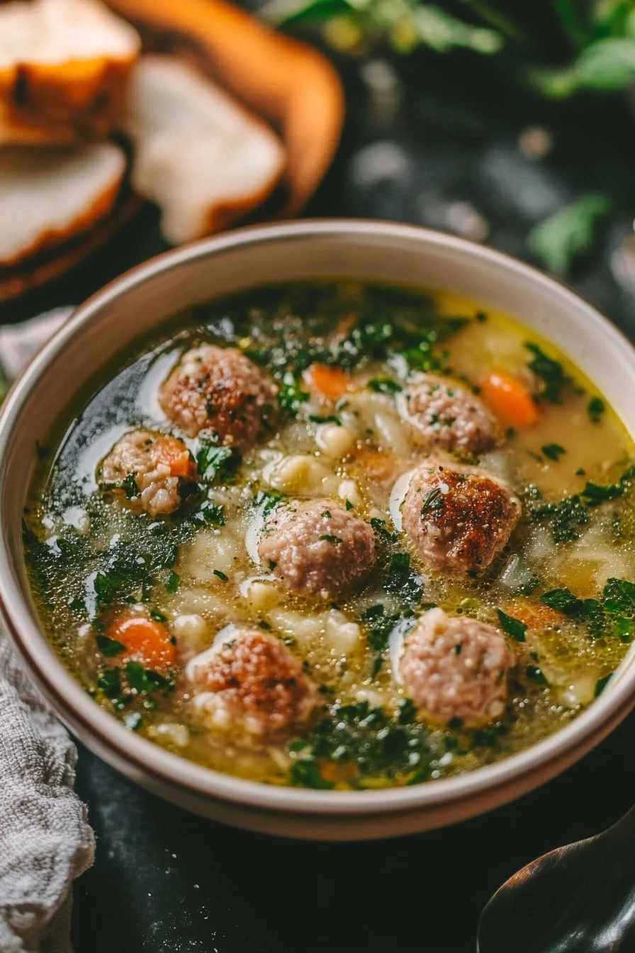 Cozy Italian Wedding Soup