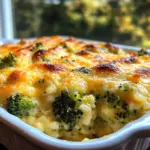Creamy Broccoli Rice Casserole
