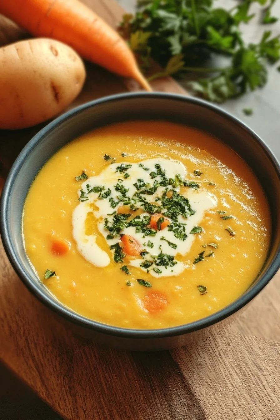 Creamy Vegan Carrot Potato Soup 7 Creamy Vegan Carrot Potato Soup