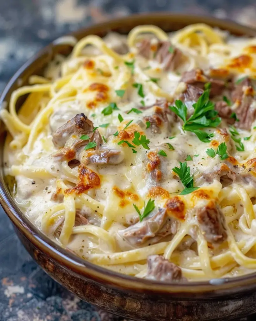 Creamy Venison Alfredo Pasta Bake: Ultimate Comfort Food Fix