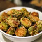 Crispy Parmesan-Crusted Brussels Sprouts