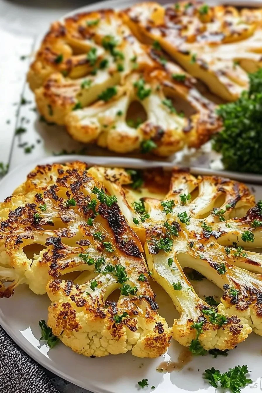 Easy Grilled or Roasted Cauliflower Steak