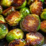 Garlic Roasted Brussels Sprouts
