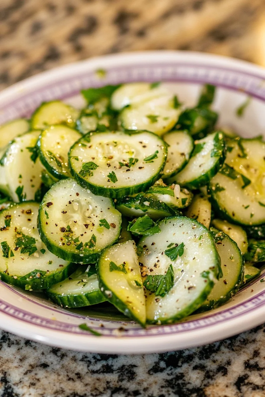 Greek Cucumber Salad