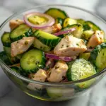 High Protein Cucumber Salad