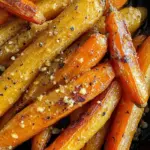 Honey Garlic Butter Roasted Carrots